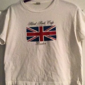 Hard Rock London crop tee